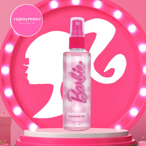 Body Perfume Fragancia Barbie 125ml