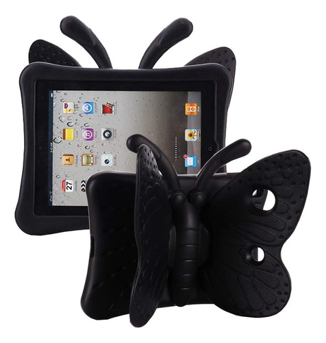 Funda Mariposa iPad 10.2 Tading Protección Espuma Negro