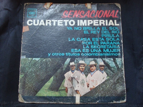 Vinilo Cuarteto Imperial Sensacional Ll C3