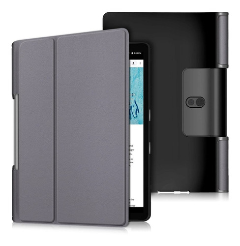 Funda Inteligente + Lámina Para Lenovo Yoga Smart Tab 5