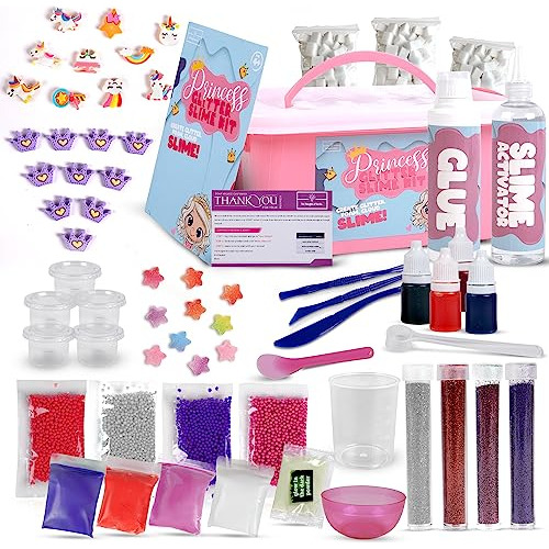 Kit De Slime De Princesa Niñas, Experiencia Definitiva...