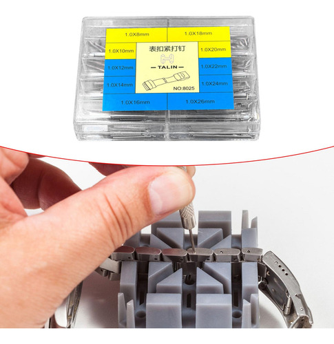 Watch Spring Bars Connector Rods Strap Link Pins 1.0mm