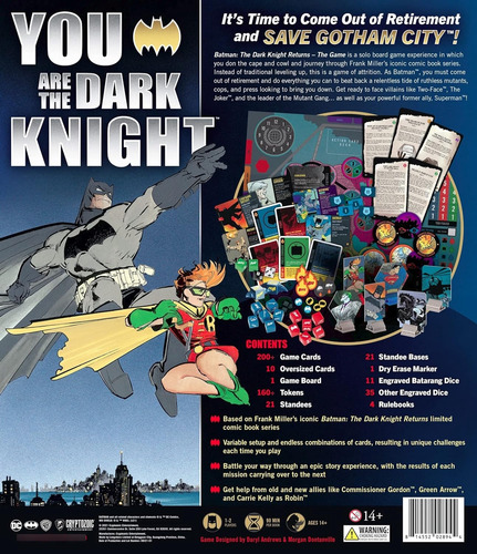 Juego De Mesa Batman The Dark Knight Returns Cryptozoic