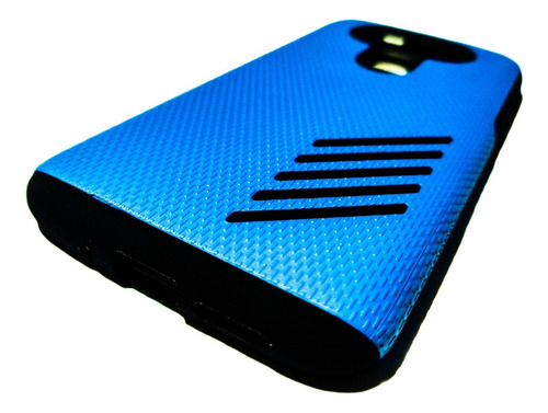 Funda Protector Case Para Celular Lg G5 Azul Geométrico