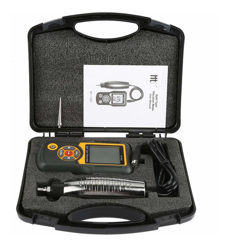 Vibration Tester Peak With Temperature Units Lcd Speed