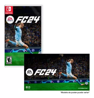 Ea Sports Fc 24 + Poster Nintendo Switch Latam