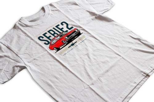 Remera Chevrolet Coupe Chevy Serie 2 Roja Retro B