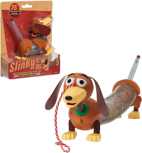 Boneco Slinky Cachorro Toy Story Amigo Woody Zurg Lotso Rex