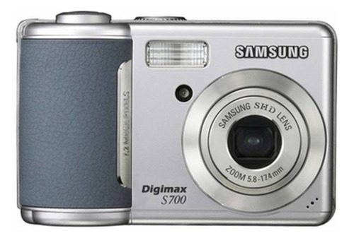  Samsung Digimax S700 compacta color  plateado 