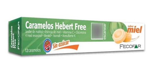 Caramelos Hebert Free X 12 Uni Fecofar