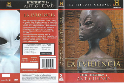 La Evidencia Alienígenas Ancestrales La Serie History Dvd Na
