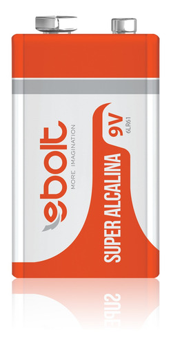 Imagem 2 de 3 de Bateria 9v Super Alcalina 6lr61 Ps-011c1 Ebolt