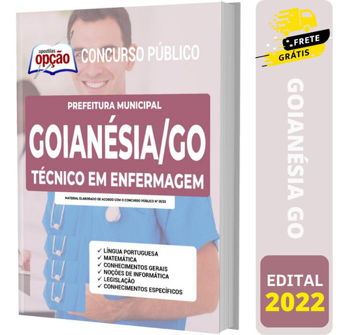 Apostila Técnico Em Enfermagem Prefeitura Goianésia Go 2022