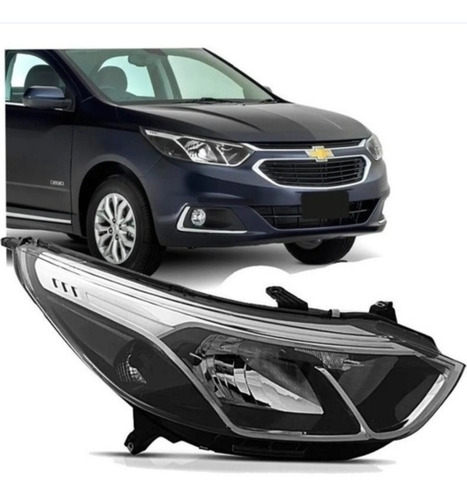 Imagen 1 de 5 de Optica Para Chevrolet Cobalt 2017 2018 2019 Der