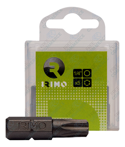 Puntas Torx De 25mm Enc 1/4 Pulgada T40 - Caja X 5 Unidades