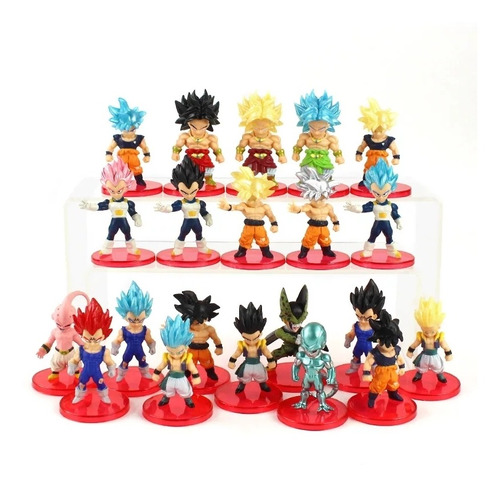 Nuevo Set 21 Figuras Dragon Ball 