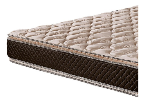 Imagen 2 de 4 de Colchón King de espuma Cannon Espuma Exclusive beige y marrón - 180cm x 200cm x 29cm con doble pillow top