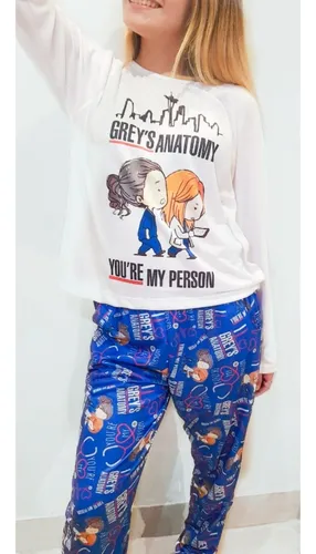 Pijama anatomia de grey new arrivals