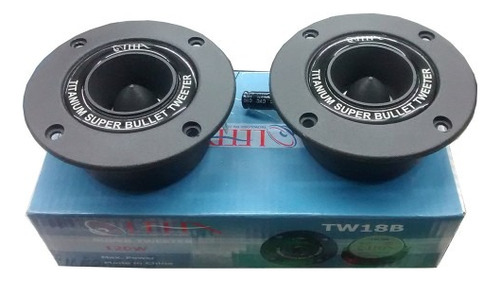 Super Tweeter Leea  Tw18b 120 Watt Pack 2 Unidades