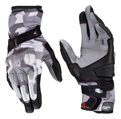 Guante Moto Leatt Adv Hydradri 7.5 Color Gris Talle Xl