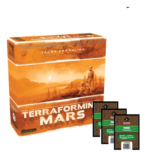 Terraforming Mars - Jogo / Board Game Com Sleeves 