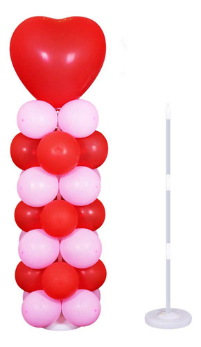 Soporte De Pilar Ligero Con Base De Globo De Plástico