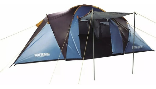 Carpa 6 Pers Waterdog Nature Pro 3 Dormitorios Outlet Ca404