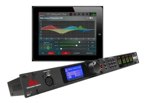 Processador de Áudio DBX DriveRack PA2 110v Com USB E Controle