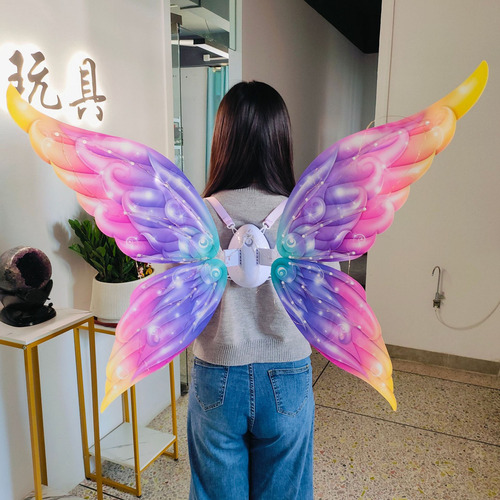 Alas Unicornio Realistas Movimiento Luz Sonido Juguete Niñas Color Multicolor