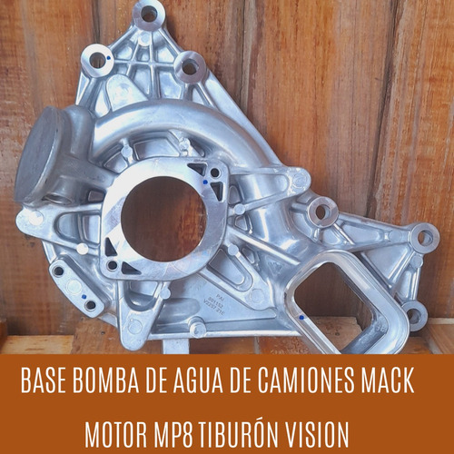 Base Carcaza Casco Caracol Bomba Agua Mack Mp8