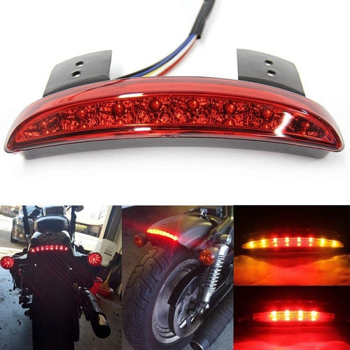 Harley Xl883/1200 Motocicleta Luz Trasera Led Luz De Freno