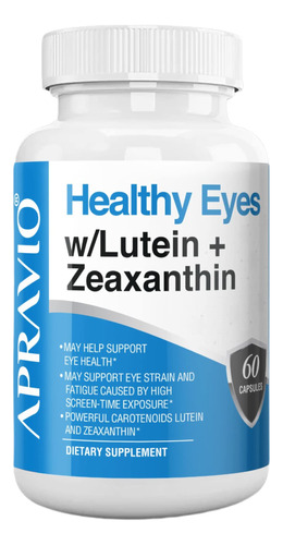 Apravio Ojos Saludables Con Lutena + Vitaminas De Zeaxantina