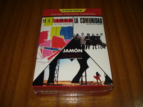 Box 3 Dvd / Jamon Jamon, Matador, La Comunidad (nuevo Sellad