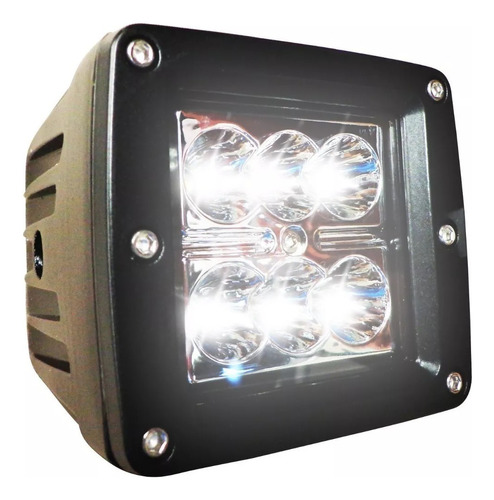 Faro Proyector 6 Leds 18 Watts Fp18w-c