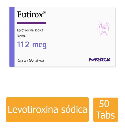 Eutirox 112 Mcg Caja Con 50 Tabletas