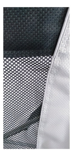 Silla Mecedora Plegable Para Acampar 2 En 1 Soporta 181 Kg Color Gris Con Negro