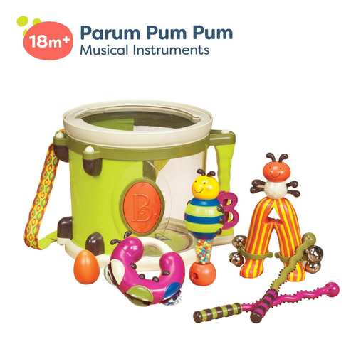 B. Toys- Parum Pum Pum- Instrumentos Musicales Para Niños...