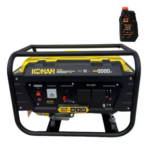 Generador Portátil Monofásico 3000w Konan  220v Avr Kge300m
