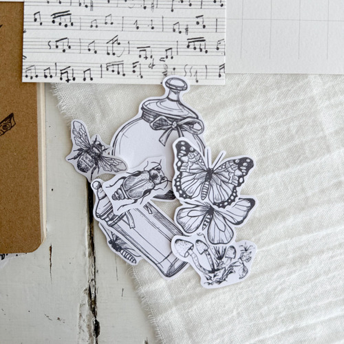 Set Journaling Vintage / Scrapbooking