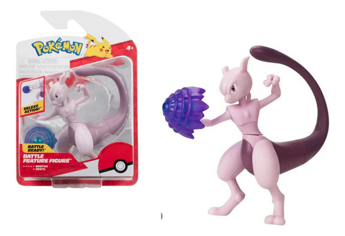 Pokémon Figura Battle  Feature Figure - Mewtwo