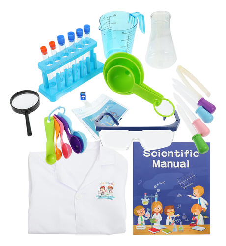 1 Juego De Juguetes Científicos De Laboratorio Para Niños, P