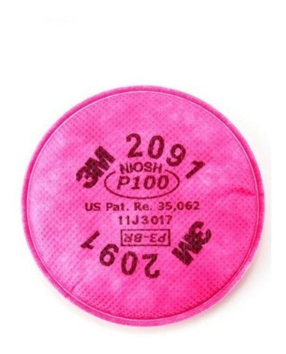 Filtro 3m 2091 Para Partículas P100