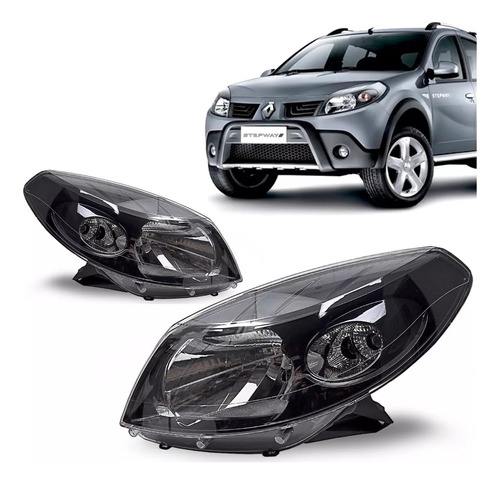 Juego Optica Renault Sandero Stepway 2009 2010 2011 