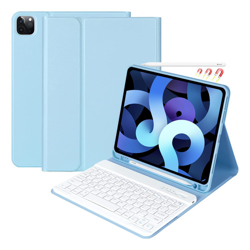 Funda Teclado Para iPad Prode Generacion Pro Air Bluetooth