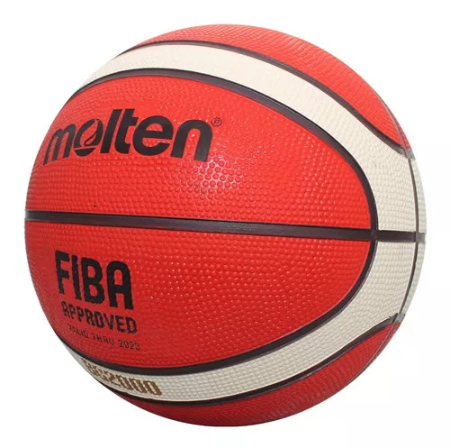molten Basketball Bgr5-RW - Pelota de Baloncesto, Color Rojo