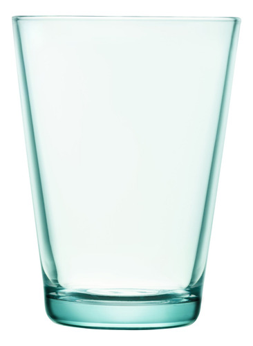 Iittala Kartio Juego Do Vaso Cristal Verde Agua Capacidad 13