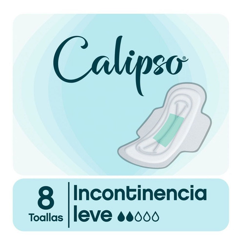 10 Calipso Toalla Femenina Incontinencia X8