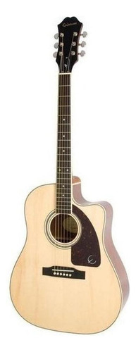 Guitarra Electroacústica Epiphone AJ-220SCE para diestros natural