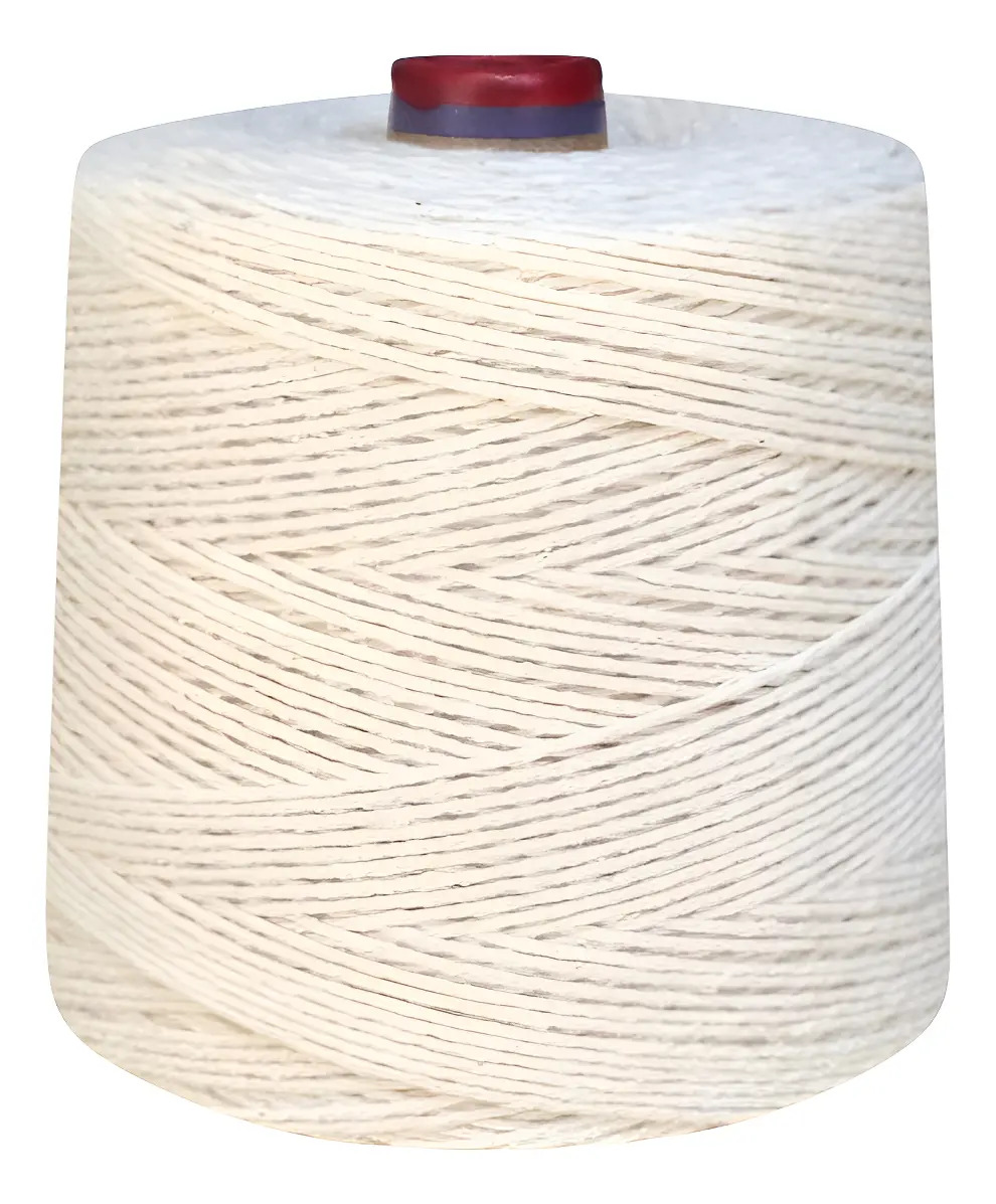 Barbante Crochê Tricô Eco Brasil 6 Fios Soberano 1kg Cru Algodão 1000m