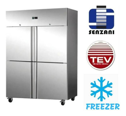 Freezer Nevera Congelador 4 Puertas Solidas Senzani
